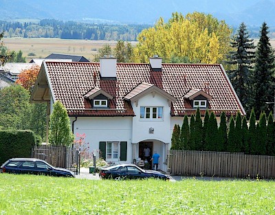 Ansicht bei der Anreise